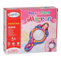 Gips Gieten - Handspiegeltje - thumbnail