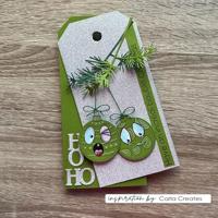 Vaessen Creative • snij- en embossingmallen kerstdecoraties 15st. - thumbnail