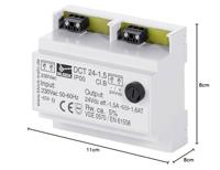 BLOCK DCT 24-2,5 Niet-gestabiliseerde gelijkstroomvoorziening 24 V/DC 2.5 A 60 W Aantal uitgangen:1 x Inhoud 1 stuk(s) - thumbnail