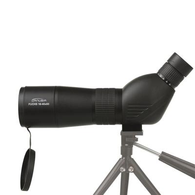 Dörr Danubia 538240 Zoom Spotting Scope Vos 16-40x60 (behuizing met rubberen arminatie, 45 graden schuin kijk) zwart
