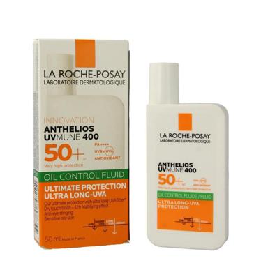 La Roche-Posay Anthelios Uvmune Onzichtbare Fluide Oil Control SPF50+ 50ml - thumbnail