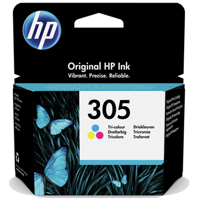 HP Inktcartridge 305 Origineel Kleur 3YM60AE
