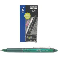 Rollerpen PILOT friXion clicker medium groen | 12 stuks - thumbnail