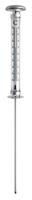 Buitenthermometer Solino met zonne-verlichting 109 cm - thumbnail