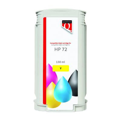 Inktcartridge Quantore alternatief tbv HP 72 C9373A geel | 12 stuks