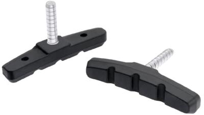 Edge Remblokset v-brake 70 mm gecentreerd zwart