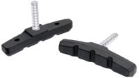 Edge Remblokset v-brake 70 mm gecentreerd zwart - thumbnail