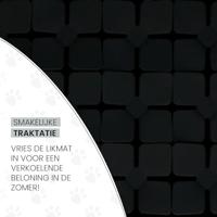 Eat Slow Live Longer Lick Mat Dimensions Flower Grey - thumbnail