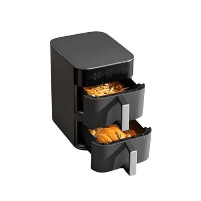 Xiaomi Smart Double Stack Air Fryer 12L Dubbel Vrijstaand 2800 W Heteluchtfriteuse Zwart