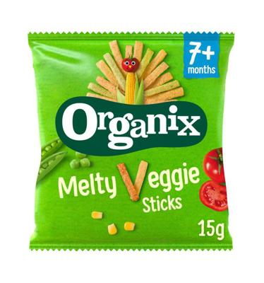Veggie groente sticks 7 maanden bio 15 Gram Veggie groente sticks 7 maanden bio 15 Gram