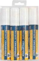Krijtstift securit sma-720 blokpunt 7-15mm wit - thumbnail
