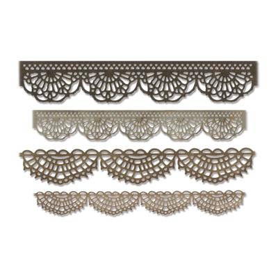 Sizzix • tim holtz thinlits die set crochet 4pcs