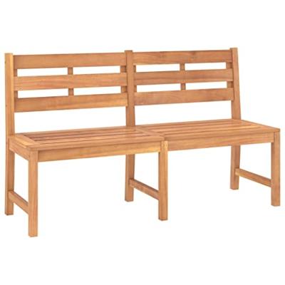 Tuinbank 150 cm massief teakhout - thumbnail