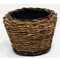 Rotan Drypot Abaca plantenmand 33x24cm - thumbnail