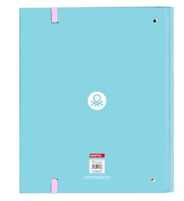 Ringmap Benetton Unique Roze Turkoois 27 x 32 x 3.5 cm Ringmap Benetton Unique Roze Turkoois 27 x 32 x 3.5 cm