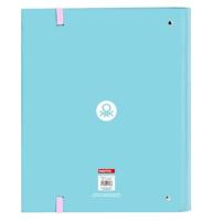 Ringmap Benetton Unique Roze Turkoois 27 x 32 x 3.5 cm - thumbnail