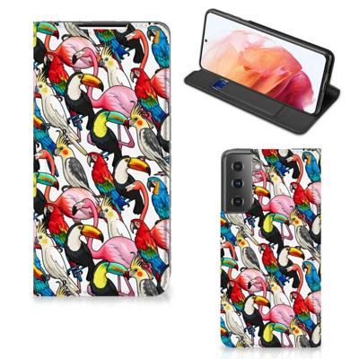 Samsung Galaxy S21 | Hoesje maken | Birds Samsung Galaxy S21 | Hoesje maken | Birds