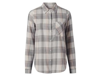 esmara Flanellen dames blouse (Grijs, M (40/42)) esmara Flanellen dames blouse (Grijs, M (40/42))