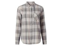 esmara Flanellen dames blouse (Grijs, M (40/42)) - thumbnail