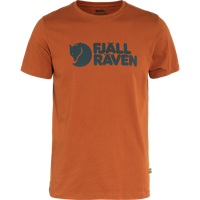 Fjallraven Logo Heren T-shirt Terracotta Brown S - thumbnail