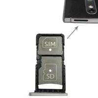 SIM-kaart lade + micro SD-kaart lade voor Motorola Droid Turbo 2/XT1585 (goud) - thumbnail