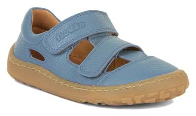 Barefootsandalen met bandjes voor kinderen BAREFOOT SANDAL FRODDO hemelsblauw