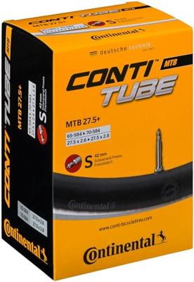 Continental binnenband "mtb 27,5 b+" conti tube mtb 27.5" 65/70-584 s42