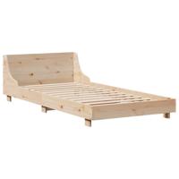 Bedframe zonder matras massief grenenhout 100x200 cm - thumbnail