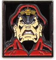 Street Fighter Pin Badge: M. Bison - thumbnail