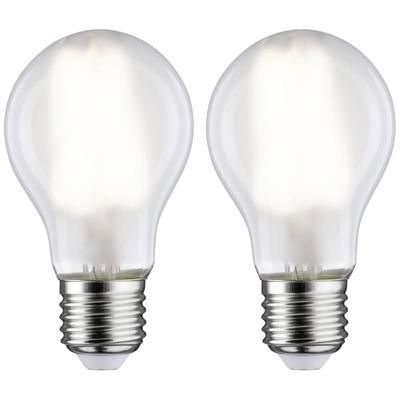 Paulmann 28924 LED-lamp Energielabel E (A - G) E27 Peer 7 W = 60 W Neutraalwit (Ø x h) 60 mm x 106 mm 2 stuk(s) Paulmann 28924 LED-lamp Energielabel E (A - G) E27 Peer 7 W = 60 W Neutraalwit (Ø x h) 60 mm x 106 mm 2 stuk(s)