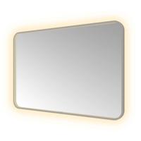 Hotbath &More Mirrors Soft Square LED Badkamerspiegel - Rechthoek - 80 x 120 cm - Geborsteld Gunmetal - thumbnail