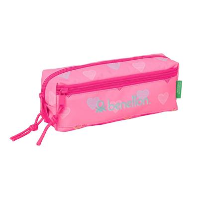 Alleshouder Benetton Heart Roze 22 x 8,5 x 6 cm