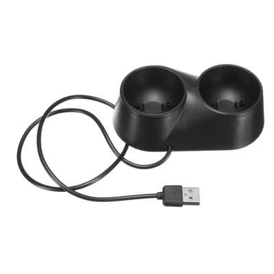 VR controller lader Dual USB Dock spel oplaad station staan voor PS4 PSVR move tool