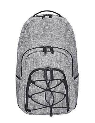 Bags2GO BS15378 Outdoor Backpack - Rocky Mountains - Grey-Melange - 52 x 32 x 17 cm