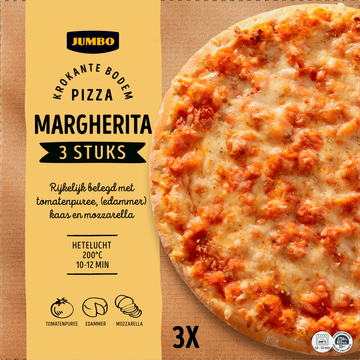 Jumbo Pizza Margherita 3 x 300 g