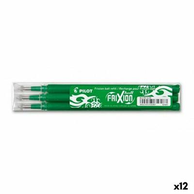 Rollerpenvulling PILOT friXion medium groen set à 3 stuks Rollerpenvulling PILOT friXion medium groen set à 3 stuks