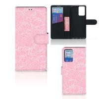 Xiaomi Redmi Note 10 Pro Hoesje White Flowers - thumbnail