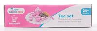New Classic Toys houten theeset met taart - roze - thumbnail