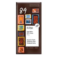 Chocolade puur superieur 89% Peru - 80 gram - thumbnail