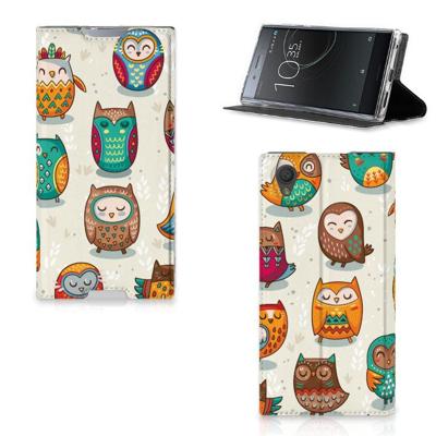 Sony Xperia L1 | Hoesje maken | Vrolijke Uilen Sony Xperia L1 | Hoesje maken | Vrolijke Uilen