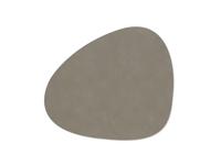 LIND DNA - Dinner Mat Curve - Placemat 37x44 cm Nupo Flint Grey - thumbnail