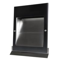 Overdruk Ventilatierooster Sigma 15 cm Mat Zwart - thumbnail