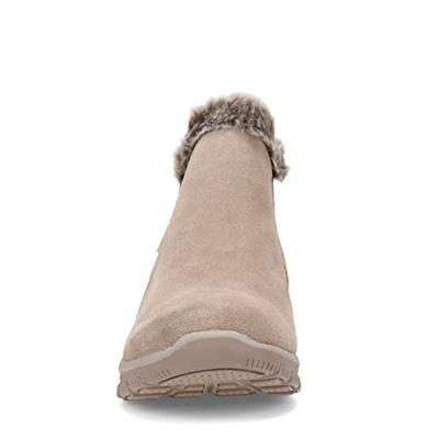 Skechers Snowboots Easy Going-High Zip 167108/MUSH Lichtbruin-36 maat 36