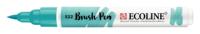 Brushpen talens ecoline turquoiseblauw | 3 stuks - thumbnail