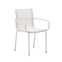 Kave Home - Galdana stapelbare buitenstoel van aluminium met - thumbnail