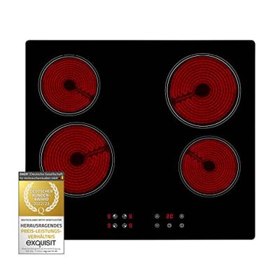 Exquisit EKC601-2.2 Keramische kookplaat Zwart Exquisit EKC601-2.2 Keramische kookplaat Zwart