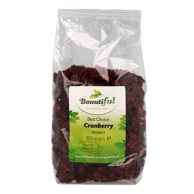 Cranberry bessen 500 Gram