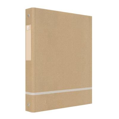 Ringband Oxford Touareg A4 4-rings O-mech 25mm naturel | 14 stuks