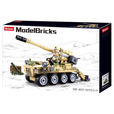 Sluban 8x8 mobiel kanon - 159dlg.