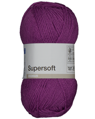 Super soft Breigaren - Paars
